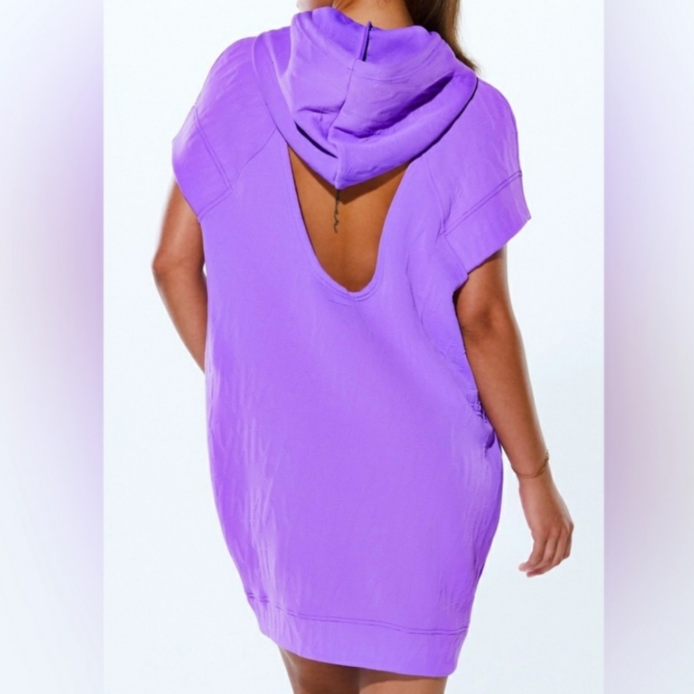 Fabletics Yitty Major Label Backless Hoodie Dress